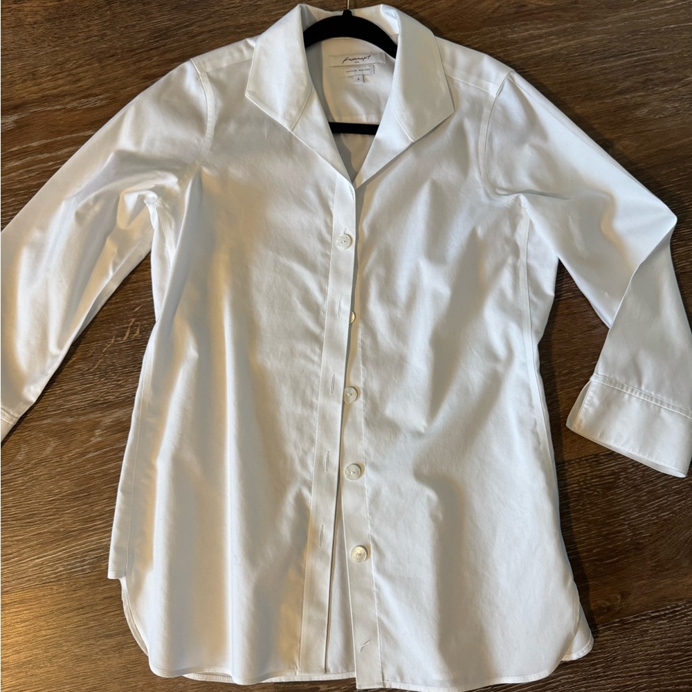 Foxcroft Heritage Non-Iron White Shirt